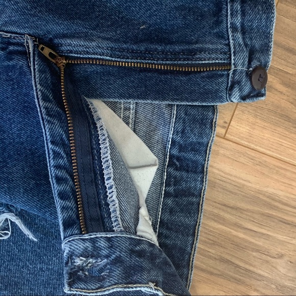 Vintage Wrangler Hi Rise Cut Offs Size 30 - Picture 6 of 7